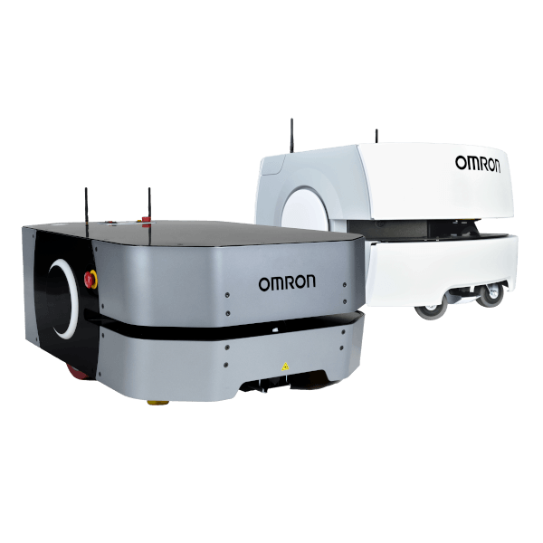 Robots móviles autónomos Omron LD-60, LD-90 y LD-250