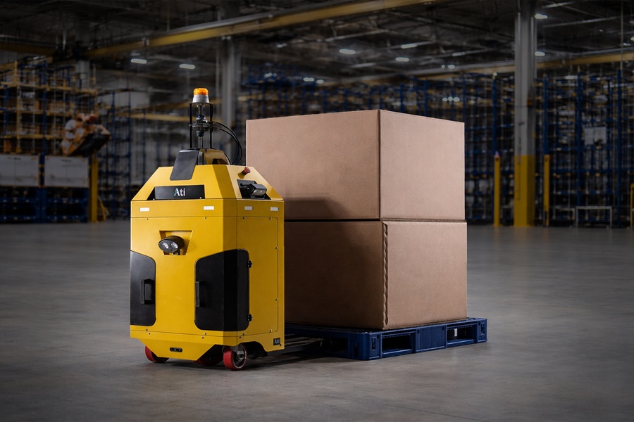 Robot Sherpa transportando tarimas