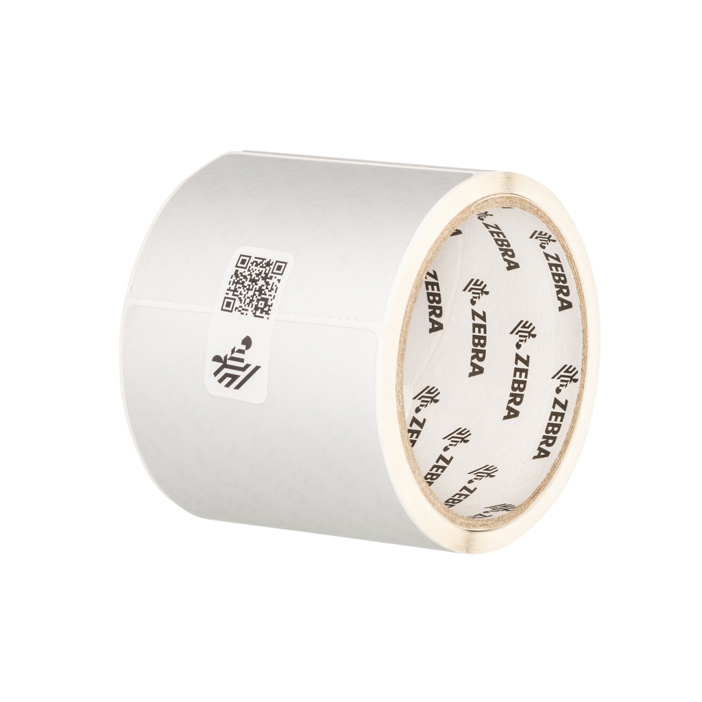 Label, Polyester, 1x0.5in (25.4x12.7mm); TT, 8000T Void Matte, Coated, Permanent Adhesive, 3in (76.2mm) core, 1/roll, 9000/box, Plain