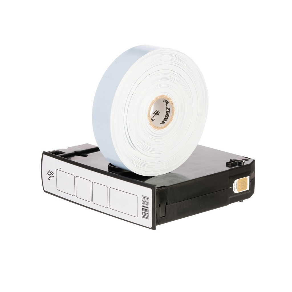 10012717-3K- ZEBRA - Brazalete 1"x10", T. Directa. Polipropileno Azul, Z-Band Splash Cartucho de Brazaletes (Azul), para Impresora de Escritorio, 350/Paquete, con adhesivo Permanente, Perf. entre etiq.,    6 Paquetes/caja. Peso por caja 2.72 kg. 