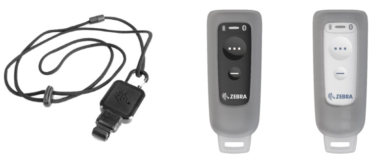 LNYD-000060W-04 - ZEBRA - Cinta para credencial Lanyard - CS6080 Cordless (Midnight Negro)