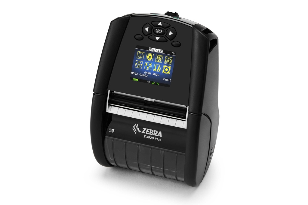ZQ62-HUWA004-00 - ZEBRA - ZQ620 Plus-HC, Impresora móvil Impresora de Transferencia Directa ZQ620 Plus 3/72mm Healthcare; English fonts,Dual 802.11AC / BT4.x, Linered platen, 0.75 core, Group 0, Belt clip