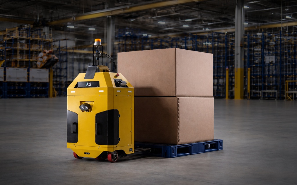 ATI ROBOTICS - Instalación y puesta en marcha de Sherpa Pallet Mover