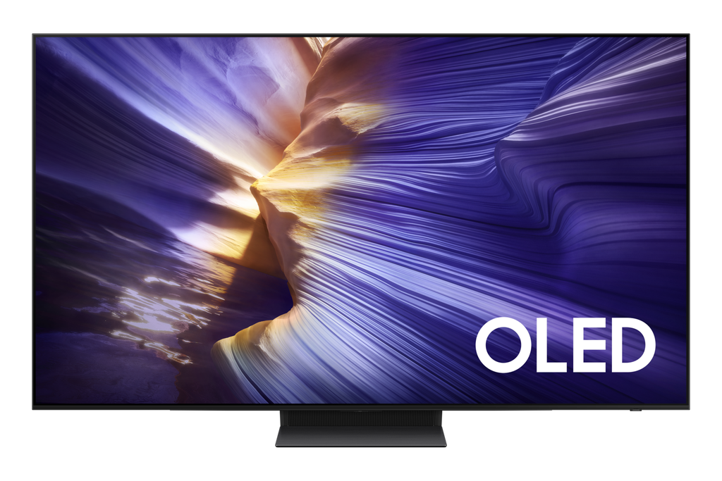 SAMSUNG - Pantalla OLED 65" S90F 4K Vision AI Smart TV 120Hz Slim, modelo QN65S90FAFXZX