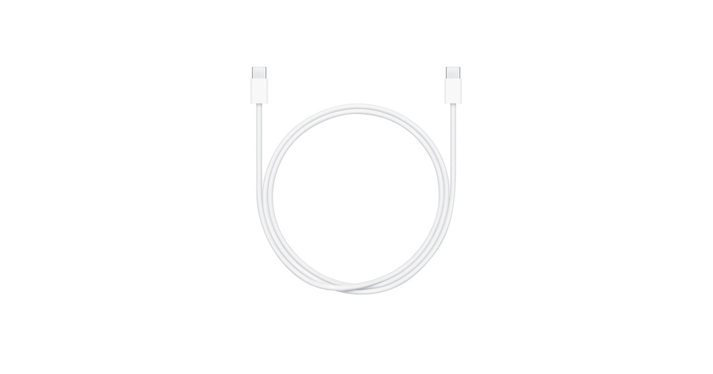 APPLE - Cable de Carga USB-C 60W 1 Metro, Modelo MW493AM/A