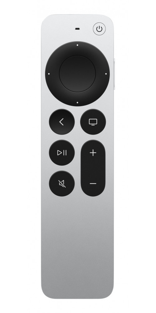 APPLE - Control Remoto Siri Remote MW5G3E/A Inalámbrico, Bluetooth e Infrarrojo, Compatible con Apple TV