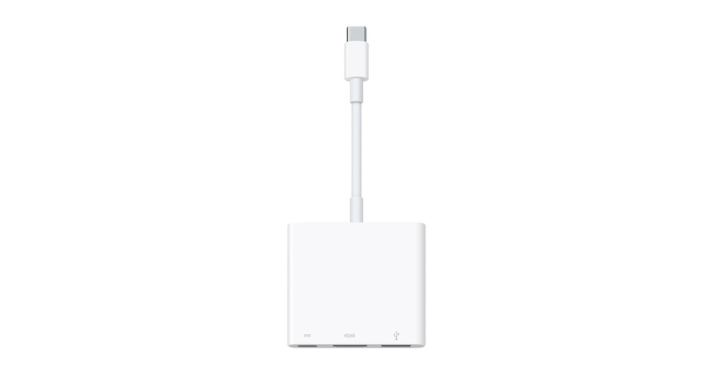 APPLE - Adaptador Multipuerto USB-C a AV Digital 4K MW5M3AM/A