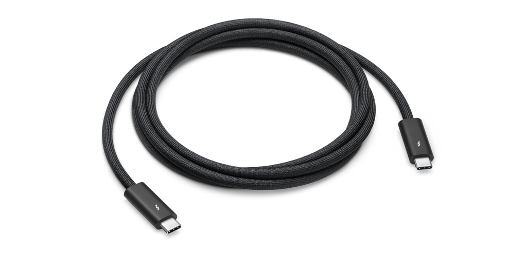 Apple - Cable Thunderbolt 4 USB-C Pro 1.8 m, Compatible Mac y Dispositivos USB-C