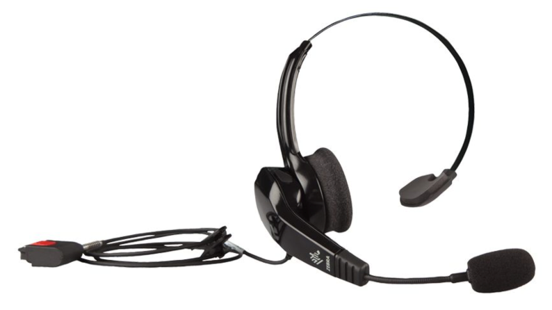 HS2100 RUGGED WIRED HEADSET (BEHIND-THE-NECK HEADBAND LEFT) INCLUDES HS2100 SHORTENED BOOM MODULE AND HSX100 BTN HEADBAND MODULE