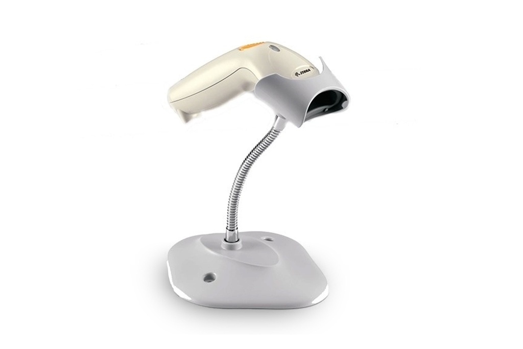 LS1203-1AZU0100SR - ZEBRA - LS1203, Escáner portátil KT:LS1203 WHT,USB CABLE & STAND KIT