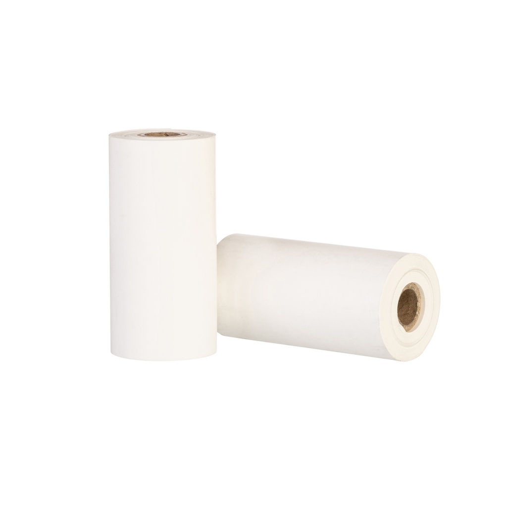 10018358- ZEBRA - Etiqueta 3"x3.625", T. Directa. Papel Blanco, Z-Perform 2000D Value Coated, para Impresora Industrial, 5120/Rollo, con adhesivo All-Temp, Perf. entre etiq., 1 al paso. Núcleo 3".  Diámetro 8". 4 Rollos/caja. Peso por caja 9.07 kg. 
