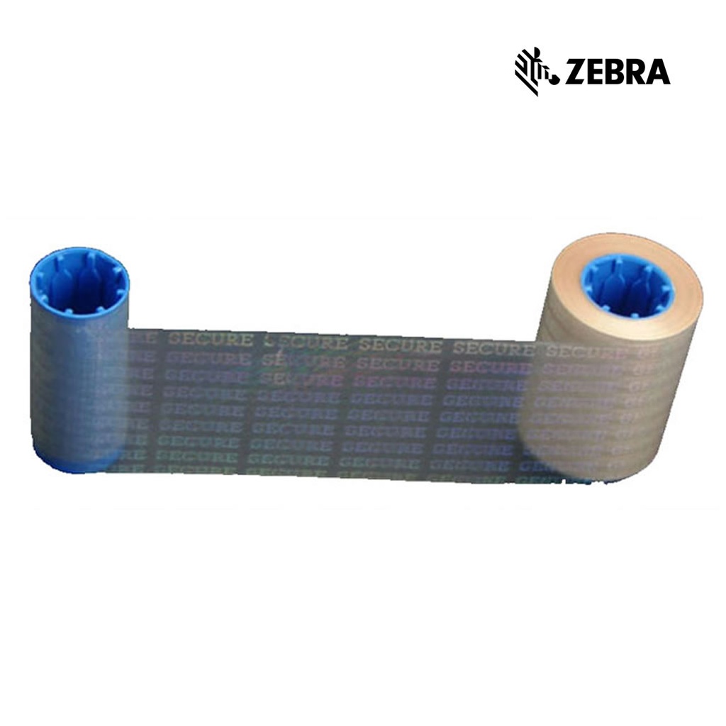 ZEBRA - ZEBRA HAND APPLIED PEEL-N-STICK GENUINE SECURE HOLOGRAM LAMINATE, 500 IMAGES