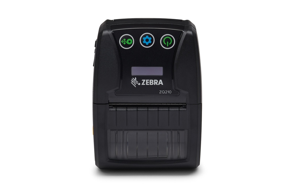 ZQ21-A0E12KL-00 - ZEBRA - ZQ210, Impresora móvil ZQ210, 2.25inch Impresora de Transferencia Directa, Bluetooth, linerless printing, Belt clip, USB cable, English/Latin/Cyrillic