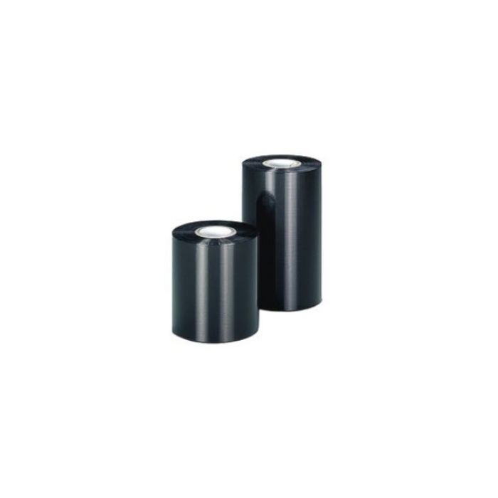 ZEBRA - RIBBONS ROLLOS DE TRANSFERENCIA TERMICA , BLACK  DE RESSINA PARA ZEBRA, AXR7BLACK 110MMX450M