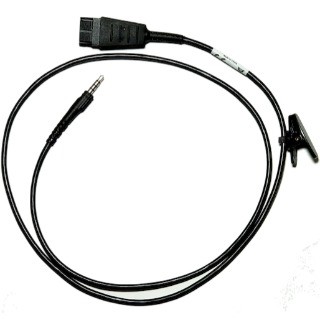 DESCONTINUADO - CBL-HS2100-QDC1-02 - ZEBRA - Cable auxiliar QUICK DISCONNECT (QD) CABLE FOR HS2100 HEADSET