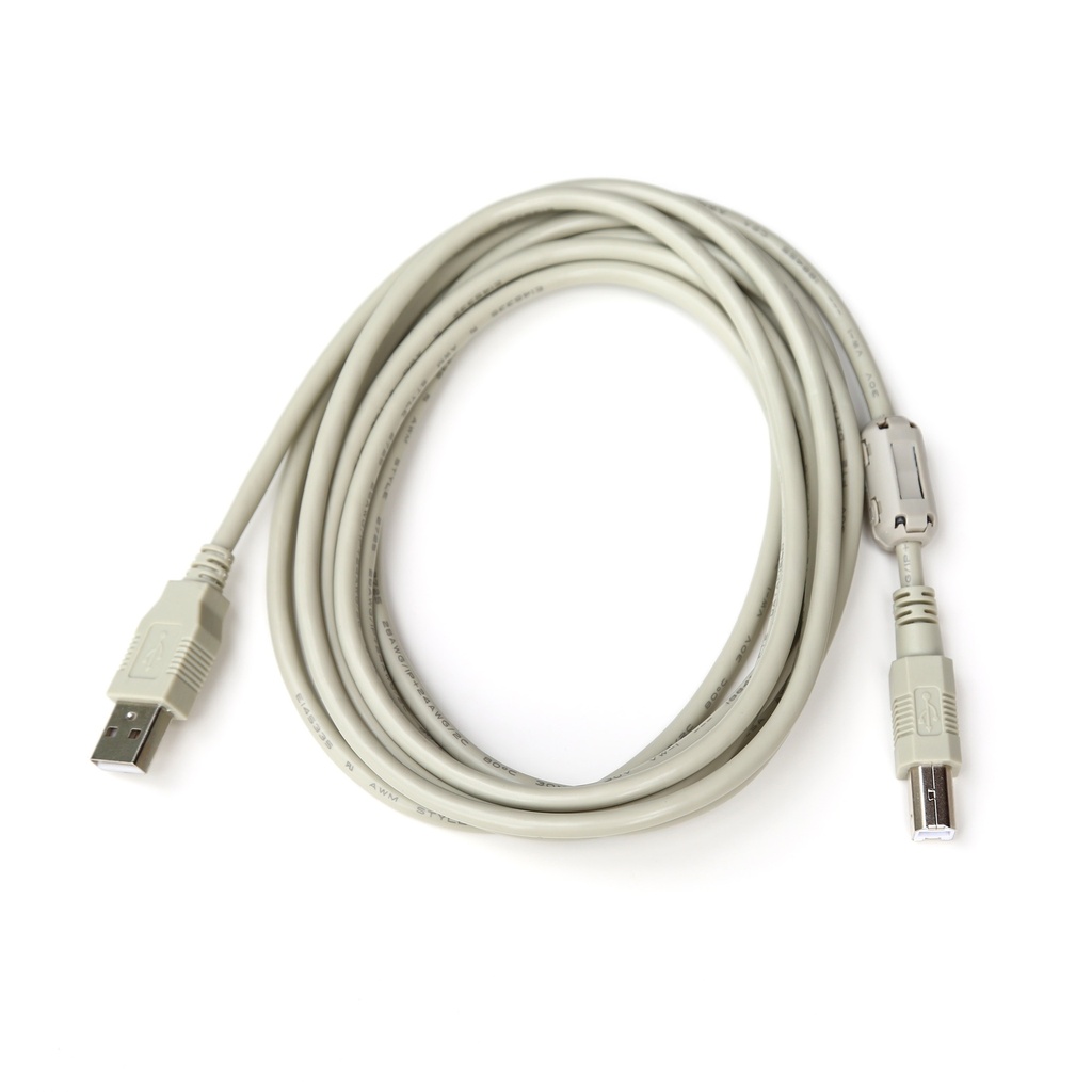 G105850-007 - ZEBRA - Cable USB para impresora KIT, USB Interface Cable, 10FT (A to B)