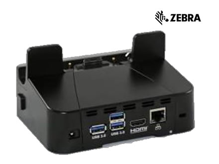 DESCONTINUADO - CRD-ET5X-1SCOM1 - ZEBRA - Base de carga 1-Slot Dock: HDMI, Ethernet, 3XUSB 3.0; Requires Power Supply PWRBGA12V50W0WW, DC Cable CBL-DC-388A1-01 and 3 Wire country specific AC Line Cord sold separately