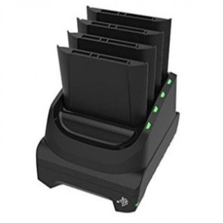  SAC-TC51-4SCHG1-01 - ZEBRA -  Four-slot battery cradle for TC5X batteries. Power supply (PWR-BGA12V50W0WW), DC cable (CBL-DC-388A1-01) and country-specific AC cable are sold separately.