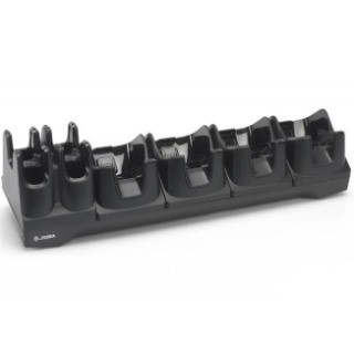 CRD-TC8X-5SC4BC-01 - ZEBRA - Base de carga TC8X 4-Slot Charge Only Cradle with 4-Slot Spare Battery Charger. Charges up to 4 devices and up to 4 spare batteries on the same cradle. Requires Power Supply PWR-BGA12V108W0WW, DC Cord CBL-DC-381A1-01 and Country Specific Grounded 3-wire AC Line Cord.