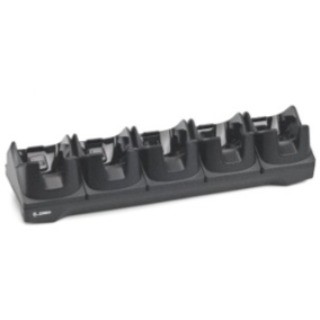 CRD-TC8X-5SCHG-01 - ZEBRA - Base de carga TC8X 5-Slot Charge Only Cradle, charges up to five devices. Requires Power Supply PWR-BGA12V108W0WW, DC Cord CBL-DC-381A1-01 and Country Specific Grounded 3-wire AC Line Cord
