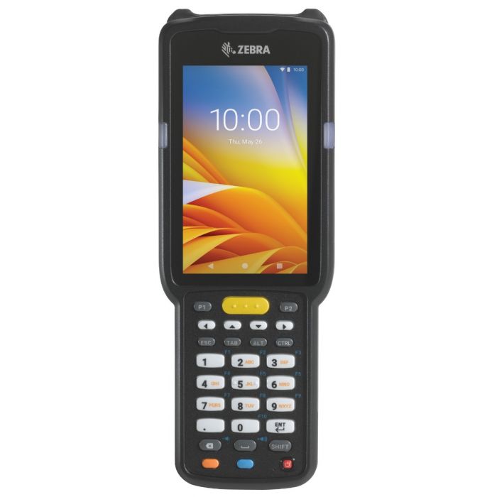 MC330L-GE4EG4RW - ZEBRA -  MC3300x Gun, Computadora móvil con teclado Tipo Pistola, 802.11 a/b/g/n/ac, Bluetooth, 2D Imager SE485x Rango extendido, Pantalla 4", 47 Key, Extended Capacity Battery, Android GMS, 4GB RAM/32GB ROM, Sensors, NFC, Rest of World