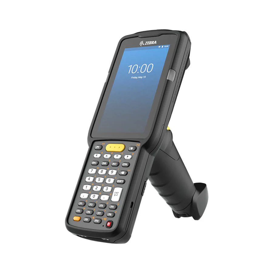 MC330L-GE3EG4RW - ZEBRA -  MC3300x Gun, Computadora móvil con teclado Tipo Pistola, 802.11 a/b/g/n/ac, Bluetooth, 2D Imager SE485x Rango extendido, Pantalla 4", 38 Key, Extended Capacity Battery, Android GMS, 4GB RAM/32GB ROM, Sensors, NFC, Rest of World