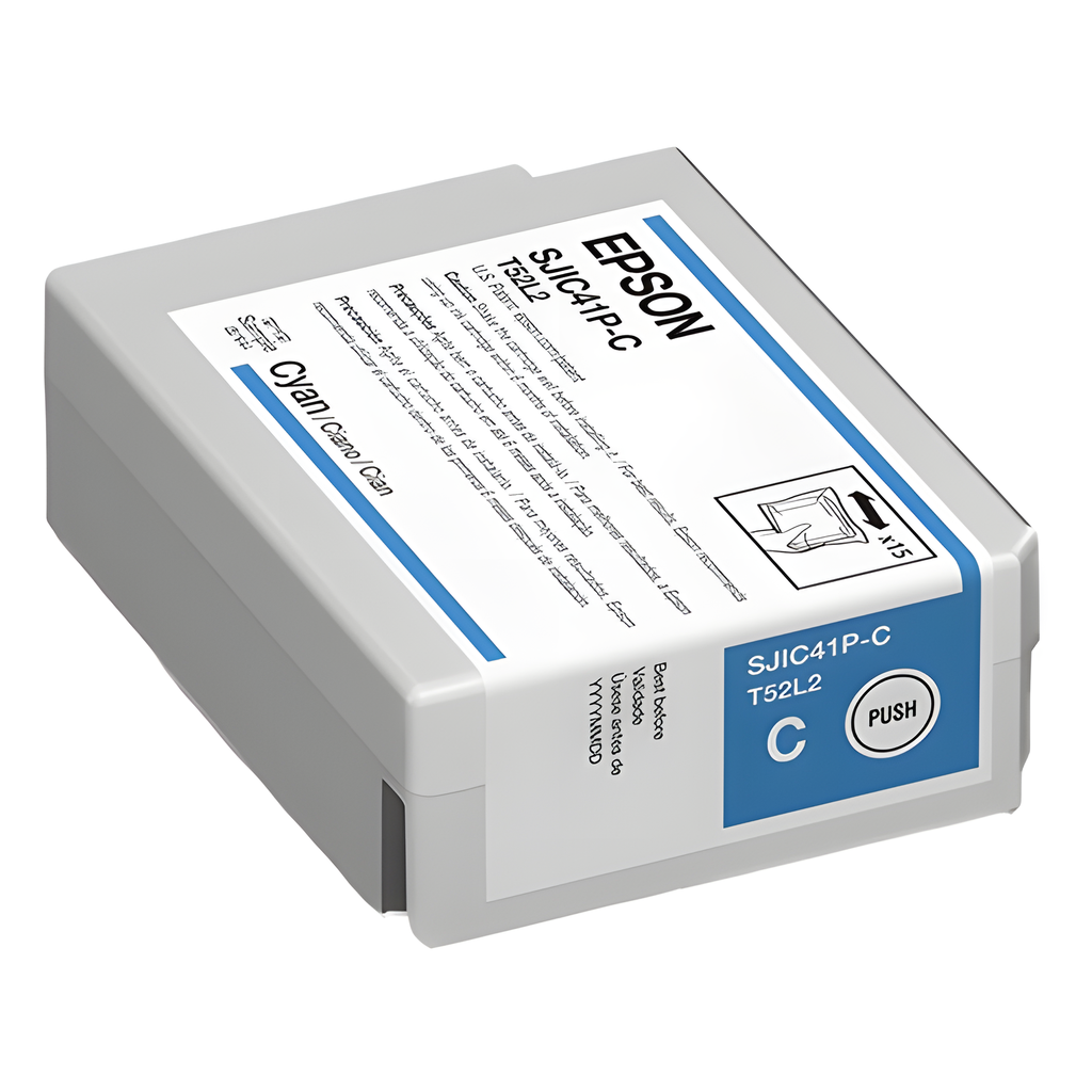 C13T52L220 – Epson – COLORWORKS C4000 TINTA CYAN