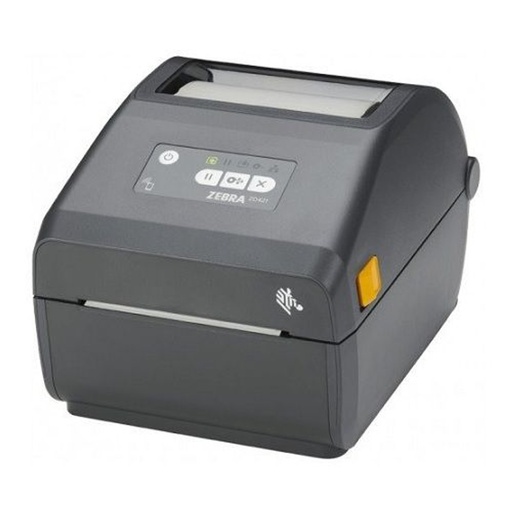 [ZD4A043-301M00EZ] ZD4A043-301M00EZ - ZEBRA - ZD421t, Impresora de escritorio Impresora de Transferencia Térmica (74/300M) ZD421; 300 dpi, USB, USB Host, Modular Connectivity Slot, BTLE5, US Cord, Swiss Font, EZPL