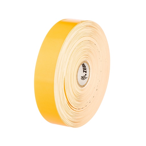 [10012714-2] 10012714-2- ZEBRA - Brazalete 1"x10", T. Directa. Polipropileno Amarillo, Z-Band Fun (Amarillo), para Impresora Industrial, 800/Rollo, con adhesivo Permanente, Perf. entre etiq.,    4 Rollos/caja. Peso por caja 3.18 kg. 