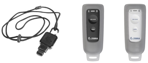 [LNYD-000060W-04] LNYD-000060W-04 - ZEBRA - Cinta para credencial Lanyard - CS6080 Cordless (Midnight Negro)