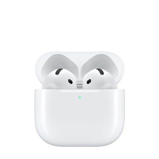 [MXP63BE/A] APPLE - AirPods 4 Auriculares True Wireless Intrauditivos Bluetooth, Estéreo, Color Blanco, MXP63BE/A