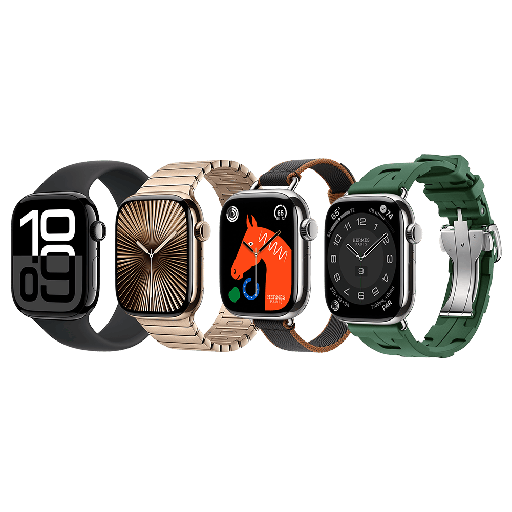 [MWX73AM/A] Apple Watch Series 10 GPS + Cellular 42mm Caja Aluminio Negro Azabache, Correa Negra