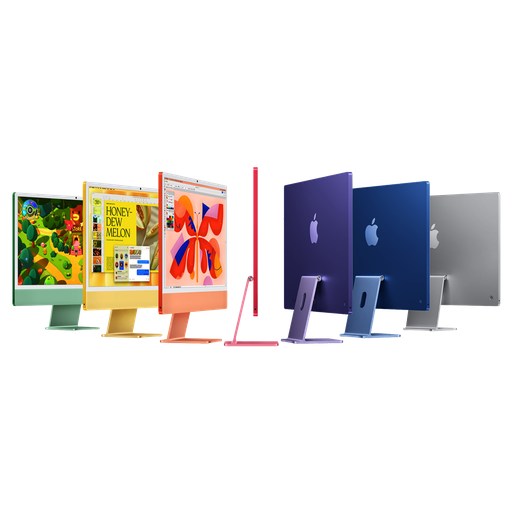 [MWUY3E/A] APPLE - iMac 24" MWUY3E/A, Pantalla 4.5K, Apple M4 10 CPU 10 GPU, 16 GB RAM, 256 GB SSD, Verde