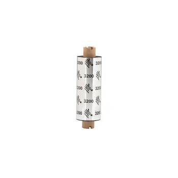 [03200GS06407] 03200GS06407 - Zebra - Ribbon de Cera/Resina, 64mm x 74m (2.52" x 243'), Modelo 3200 Alto Rendimiento para impresoraG-Series de Escritorio. 12 Ribbons/Caja