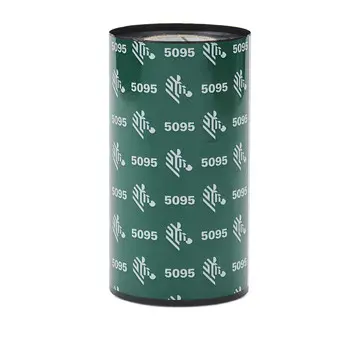 [05095GT06430] 05095GT06430 - Zebra - Ribbon de Resina, 64 mm x 300m (2.52" x 984'), Modelo 5095 Alto Rendimiento para impresoraZD230t, ZD420t, ZD620t and GT800 printers de Escritorio. 24 Ribbons/Caja