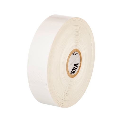 [10019015] 10019015- ZEBRA - Brazalete 1"x6", T. Directa. Polipropileno Blanco, Z-Band UltraSoft (Blanco), para Impresora de Escritorio, 300/Rollo, con adhesivo Permanente, Perf. entre etiq.,    6 Rollos/caja. Peso por caja 2.72 kg. 