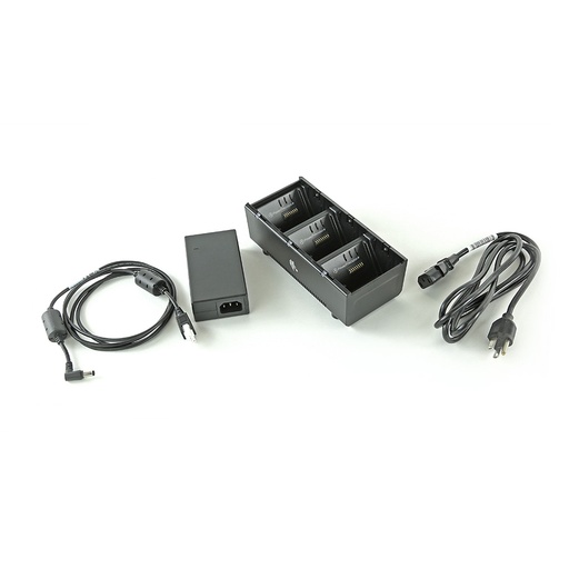 [SAC-MPP-3BCHGUS1-01] SAC-MPP-3BCHGUS1-01 - ZEBRA - Cargador de batería 3 slot battery charger; ZQ600, QLn and ZQ500 Series; Includes power supply and US power cord