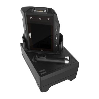 [CRD-NGWT-1S1BU-01] CRD-NGWT-1S1BU-01 - ZEBRA - Base de carga WT6000 Single Slot Charge/Usb Sharecradle, Allows To Charge 1 Wearable Terminal And 1 Spare Battery. Requires PWR-BGA12V50W0WW, DC cable CBL-DC-388A1-01 and 3-wire grounded country specific AC line cord, sold separately