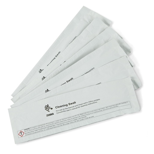 [47362] 47362 - ZEBRA - Pluma de limpieza Preventative Maintenance Kit (6 Presaturated Foam Tip Swabs)