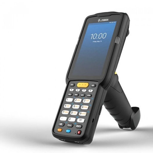 [MC330L-GJ3EG4RW] MC330L-GJ3EG4RW - ZEBRA - MC3300x Gun, Computadora móvil con teclado Tipo Pistola, 802.11 a/b/g/n/ac, Bluetooth, 2D SE4770, Pantalla 4", 38 Key, Extended Capacity Battery, Android GMS, 4GB RAM/32GB ROM, Sensors, NFC, Rest of World