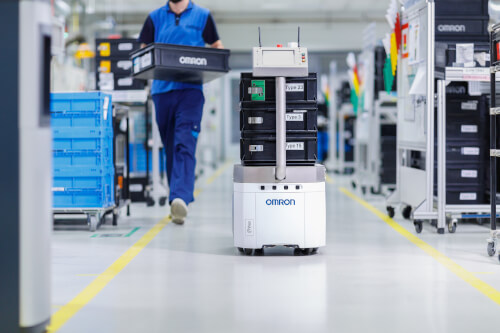 Robots (AMR) Omron para manufactura flexible y segura. Robots (AMR)Omron – Distribuidor Autorizado