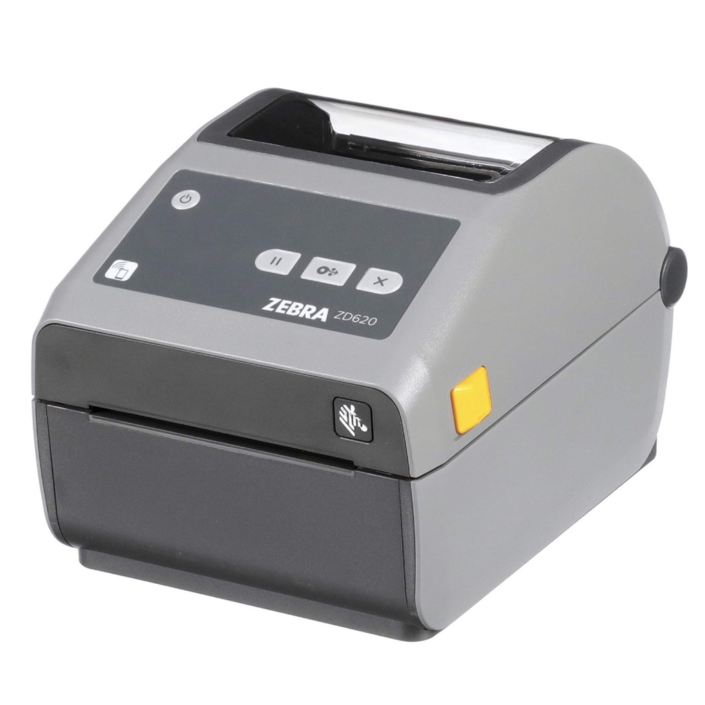 ZD62043-T11F00EZ - ZEBRA - ZD620t, Impresora de escritorio Impresora de Transferencia Térmica ZD620; Standard EZPL, 300 dpi, US Cord, USB, USB Host, BTLE, Serial, Ethernet, Dispenser (Peeler)