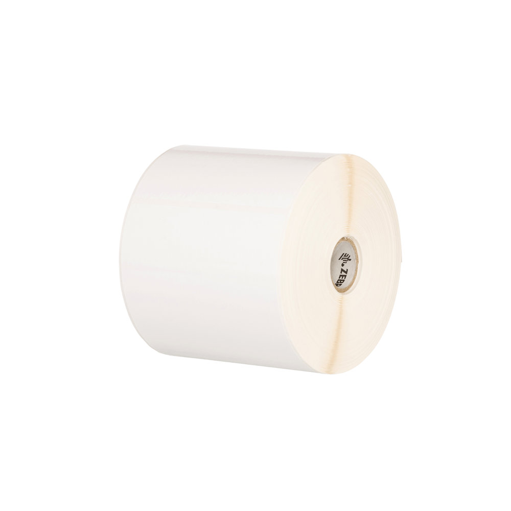 Label, Polyester, 3x3in (76.2x76.2mm); TT, Z-Ultimate 3000T White, High Performance Coated, Permanent Adhesive, 3in (76.2mm) core, 1880/roll, 4/box, Plain