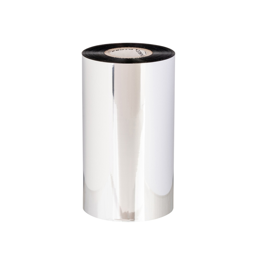 ChemResist Resin Ribbon, 110mmx300m (4.33inx984ft), Resin; stocked, 645 mm (25.4in) core, Black, 6/box