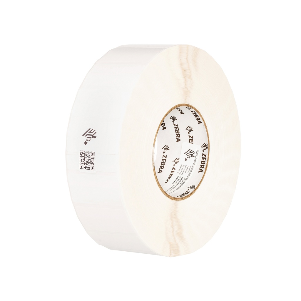 10022926- ZEBRA - Etiqueta 2"x0.5", T. Térmica. Vinil Blanco, 8000T Z-Destruct, para Impresora Industrial, 2989/Rollo, con adhesivo de Seguridad, Perf. entre etiq., 1 al paso. Núcleo 3".  Diámetro 8". 1 Rollos/caja. Peso por caja 0.91 kg. 