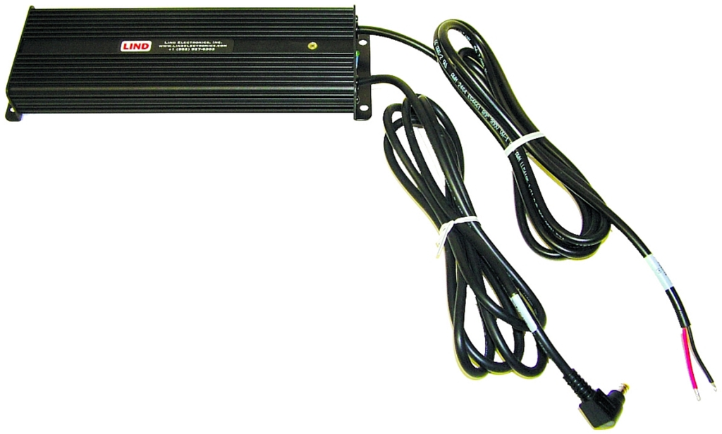 ZEBRA - POWER, 12V FUSED BARE WIRE AUTO ADAPTER BY LIND