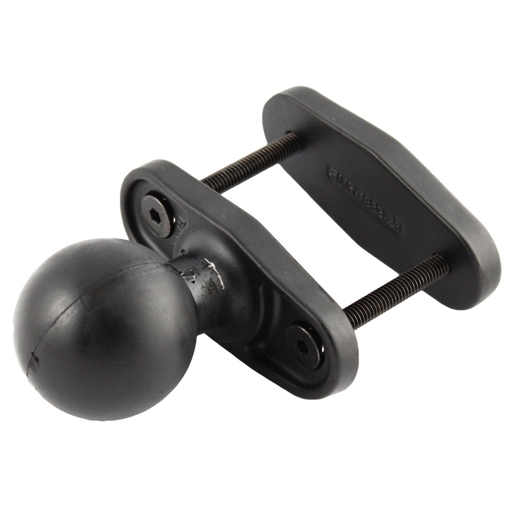 Clamp base for 4inch or 12inch RAM arm, 3inch max. width