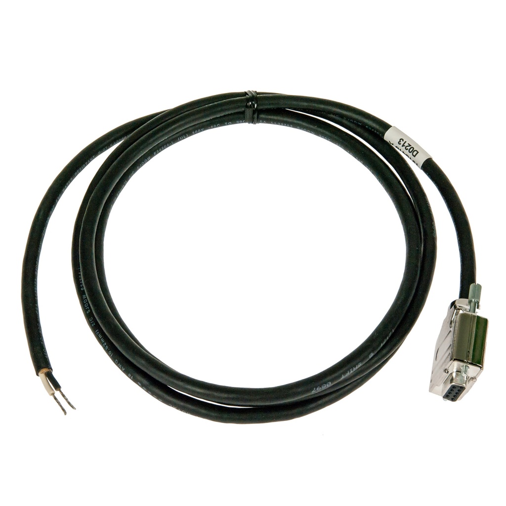 Screen blanking cable DB9 to open wires