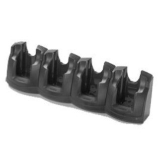 MC30/MC31/MC32 Four Slot Charge Only Cradle. Must order Power Supply PWR-BGA12V108W0WW, DC Line Cord CBL-DC-382A1-01 and country specific 3-wire grounded AC line cord separately.
