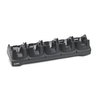 CRD-TC8X-5SETH-01 - ZEBRA - Base de carga TC8X 5-Slot Ethernet Cradle, charges up to five devices and provides Ethernet communication. Requires Power Supply PWR-BGA12V108W0WW, DC Cord CBL-DC-381A1-01 and Country Specific Grounded 3-wire AC Line Cord